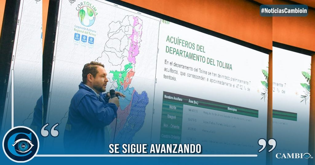 Cortolima participó en la Cumbre por la gobernanza del agua en Colombia