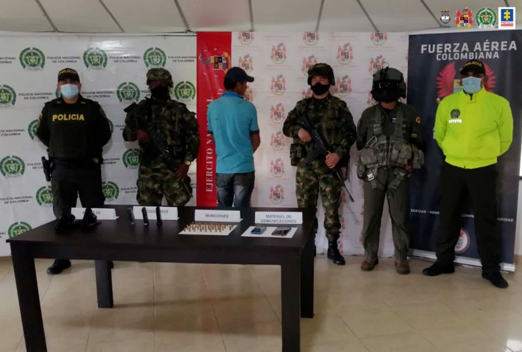 Disidente de las Farc que operaba en el Tolima, fue enviado a la cárcel