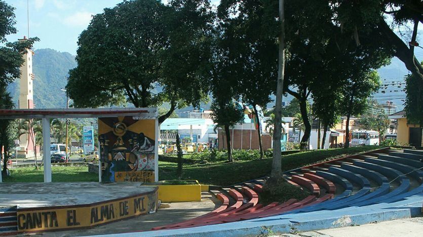 La vergonzosa imagen del parque Andrés López, en pleno centro de Ibagué