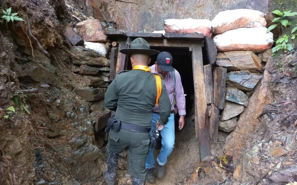 10 detenidos por ejercer la minería ilegal en el norte del Tolima