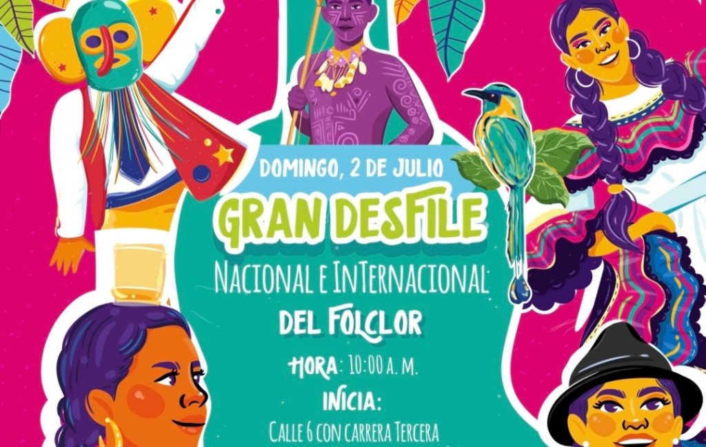 #NoticiasCambioin: Vive el gran desfile Nacional del Folclor por la carrera 5