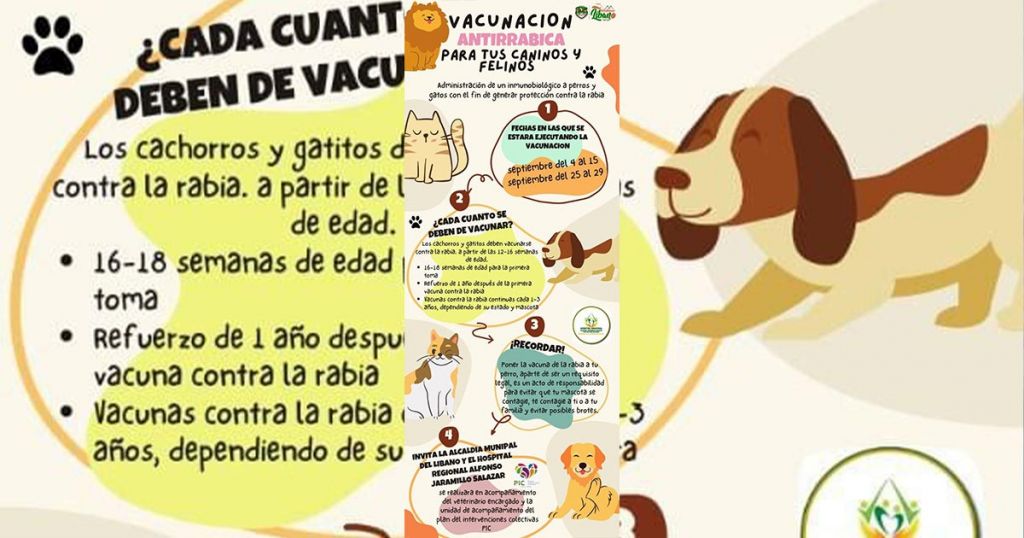 Hospital Regional del Libano también se preocupa por sus mascotas