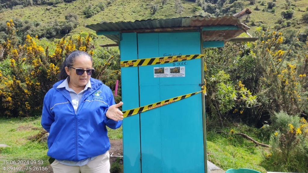 Cortolima impone medidas preventivas de suspensión en la vía Murillo - Manizales