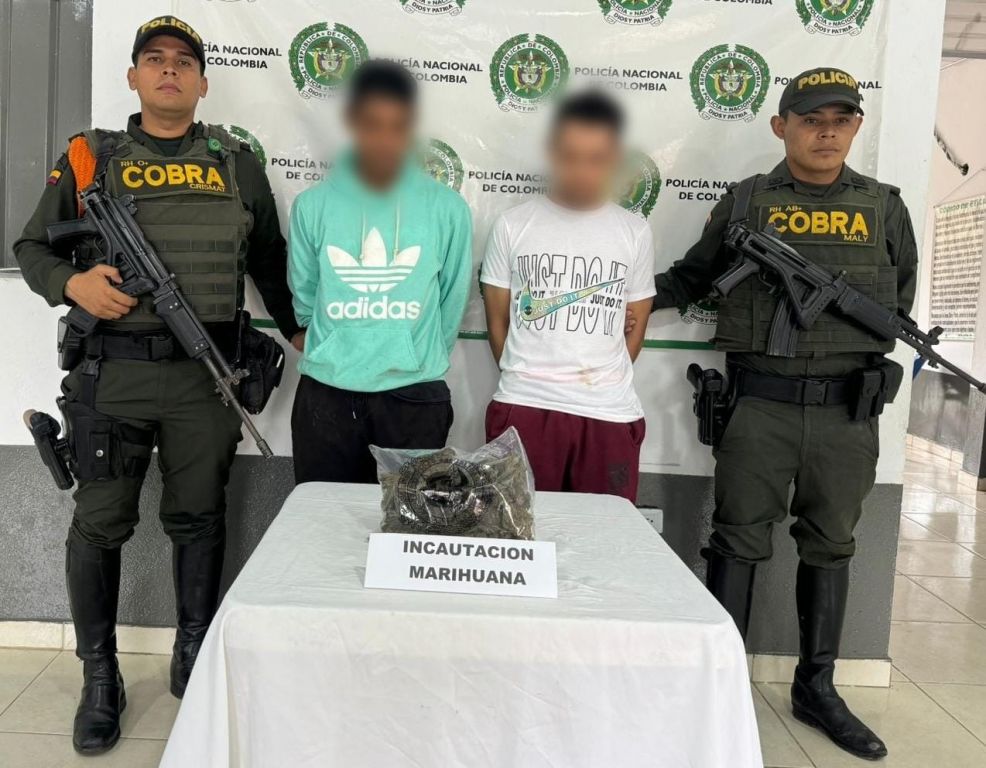 Golpe del grupo cobra de la policía en el sur del Tolima