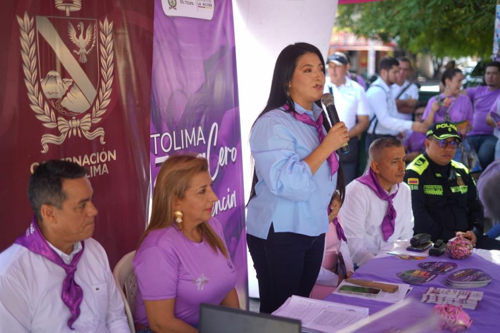 Gobernación del Tolima socializó en  de El Espinal la campaña 'Mi Lugar Seguro', una apuesta significativa contra la violencia en las mujeres tolimenses