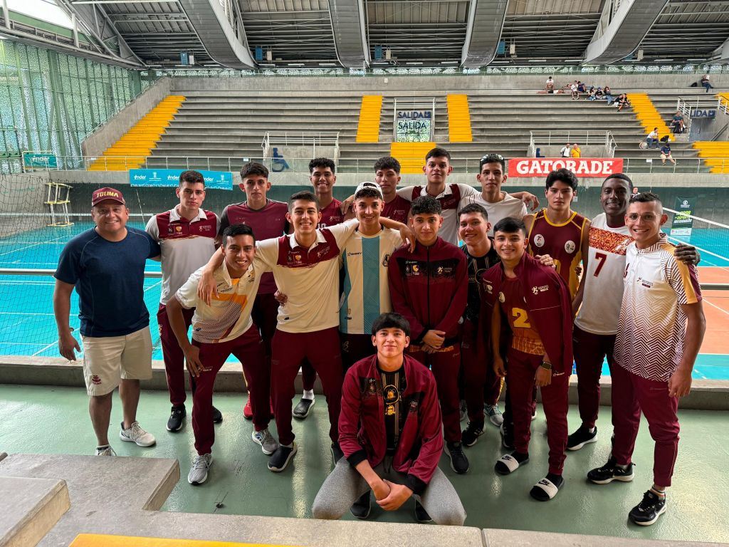 ¡Selección Tolima de Voleibol masculino, presente en el clasificatorio para Juegos Nacionales Juveniles 2024!