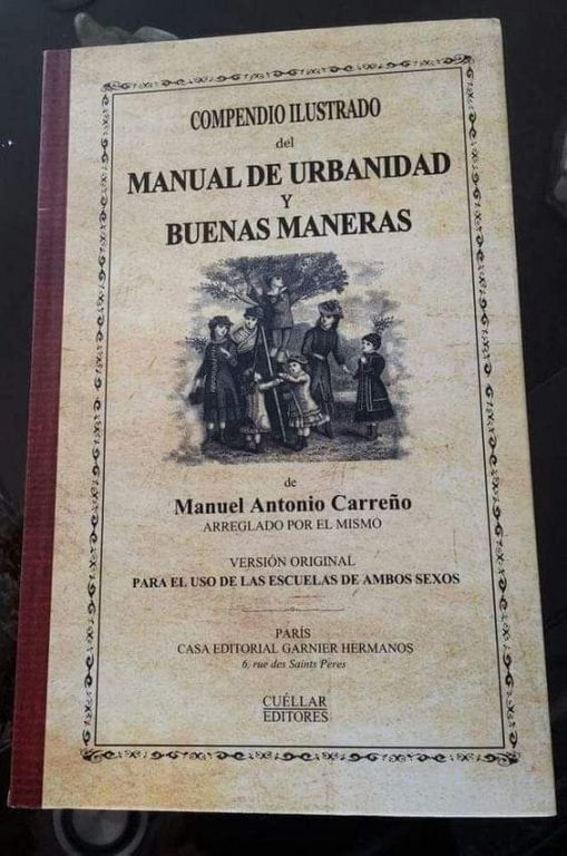 En los 150  años del fallecimiento  de Manuel Antonio Carreño.