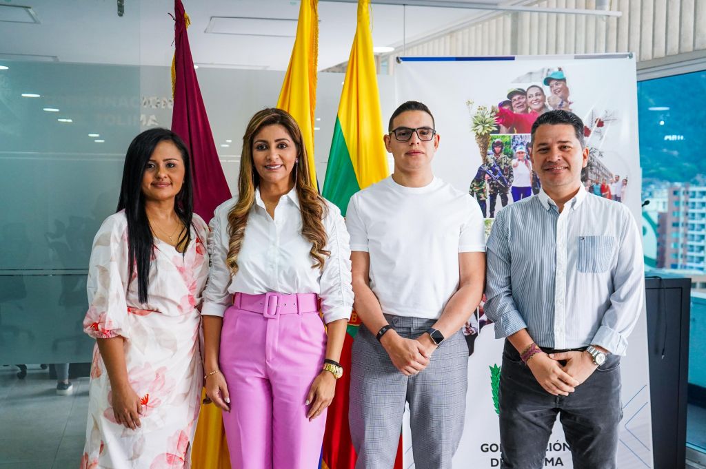 Gobernación del Tolima le da la bienvenida al nuevo secretario de Educación y directora  de Calidad Educativa.