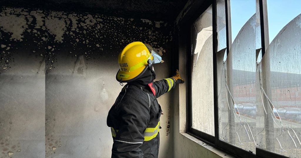 Pánico por incendio en reconocido conjunto residencial de Ibagué