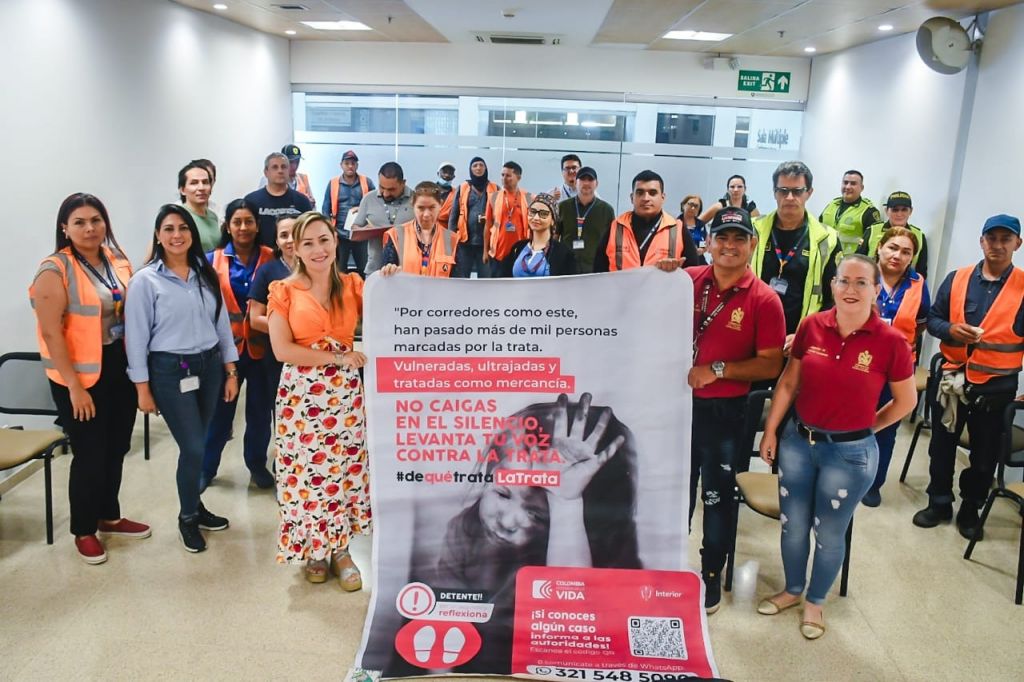 Trata de personas, tema de capacitación y sensibilización en el aeropuerto Perales de Ibagué