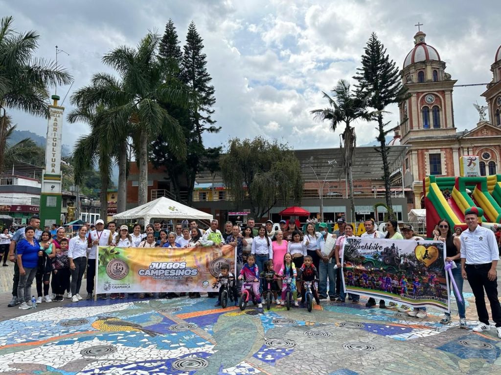 Gobernación del Tolima apoyó la inauguración de los primeros Juegos Campesinos en Cajamarca