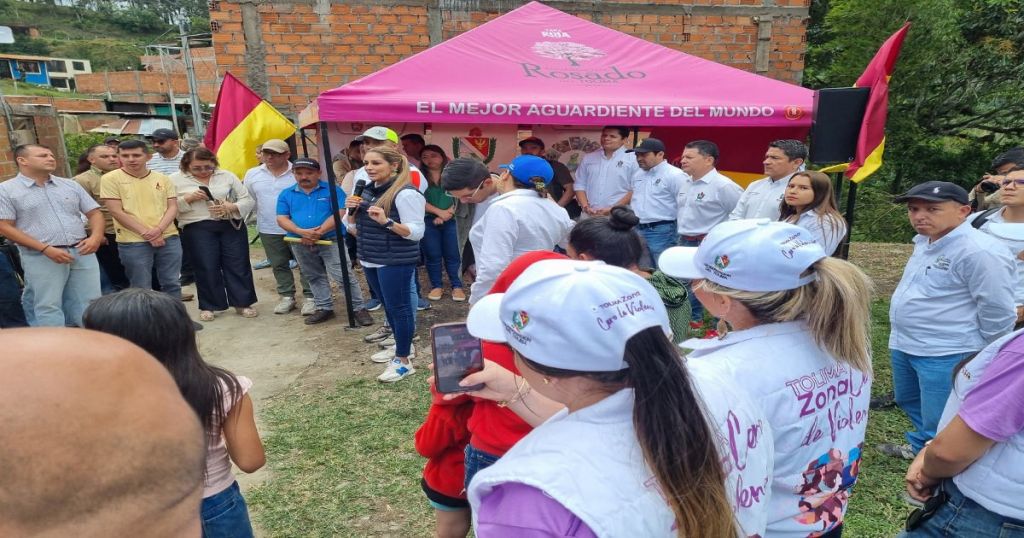 Porqué se disgustó la Gobernadora del Tolima, con sus funcionarios, en Cajamarca