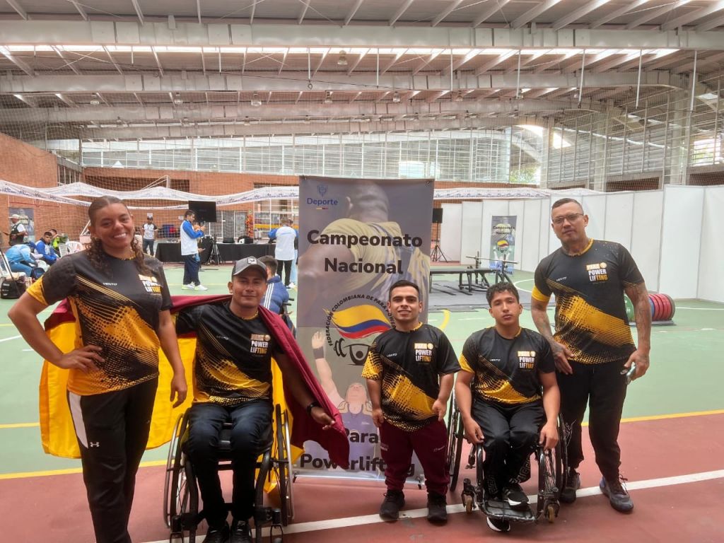 Destacada fue la participación del Parapowerlifting del Tolima en Bogotá