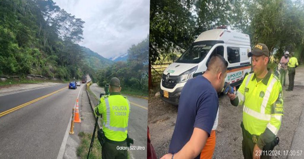 Control y prevención: Gobernación del Tolima refuerza controles viales en el departamento.