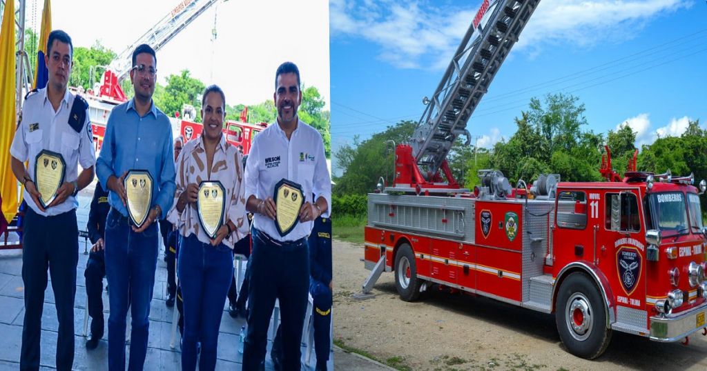 Cuerpo de Bomberos Voluntarios de El Espinal celebra 70 años