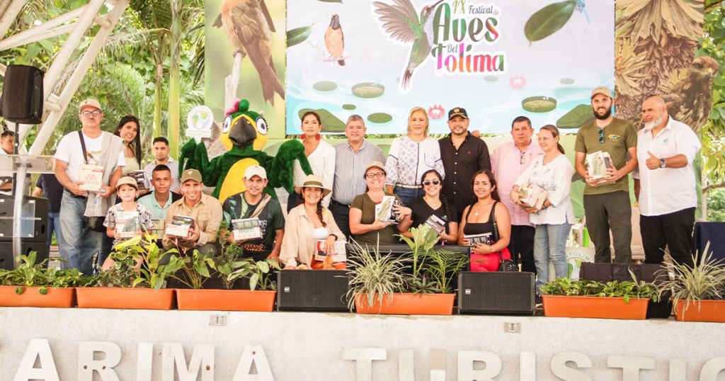 Con éxito cerró la novena versión del Festival de Aves del Tolima