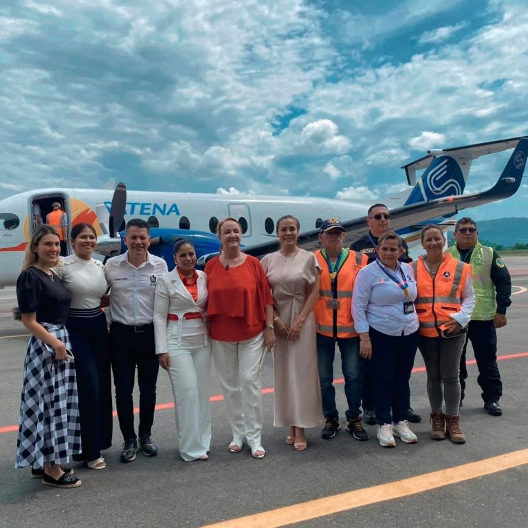 Despegue histórico en el Tolima: primer vuelo comercial une Flandes y Bogotá en 20 minutos