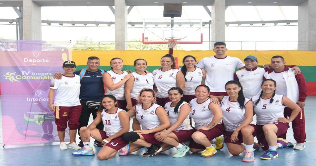 ¡Canta el alma de mi raza! El equipo femenino de baloncesto tolimense avanzó a la final de los Juegos Nacionales Comunales