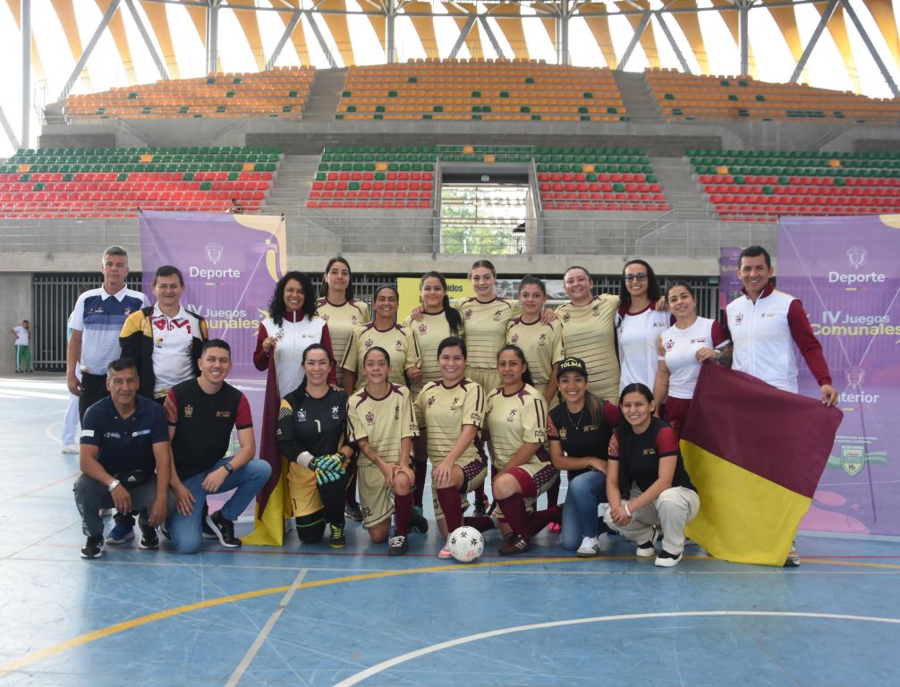 Tolima estará en la final nacional de fútbol de salón de los Juegos Comunales Nacionales