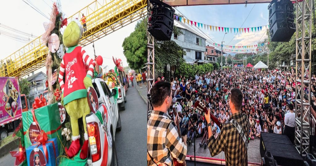 El Tour Navideño llenó de magia la Comuna 9 de Ibagué