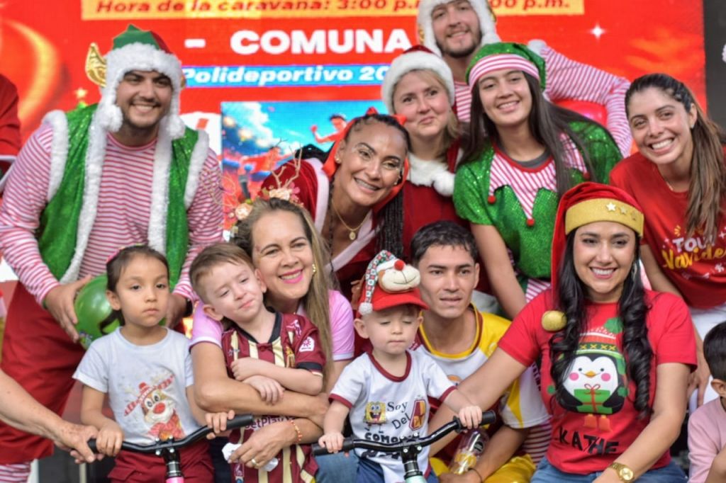 El Tour Navideño continúa llevando alegría a las comunas de la Capital Musical de Colombia