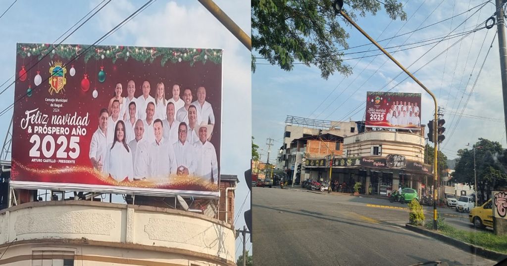 Concejo de Ibagué, gastó plata para hacerse publicidad en Diciembre. ¿Se lo merecen?