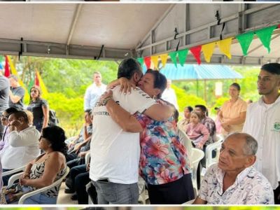 Exgobernador Orozco, apareció muy activo el fin de semana por el Tolima