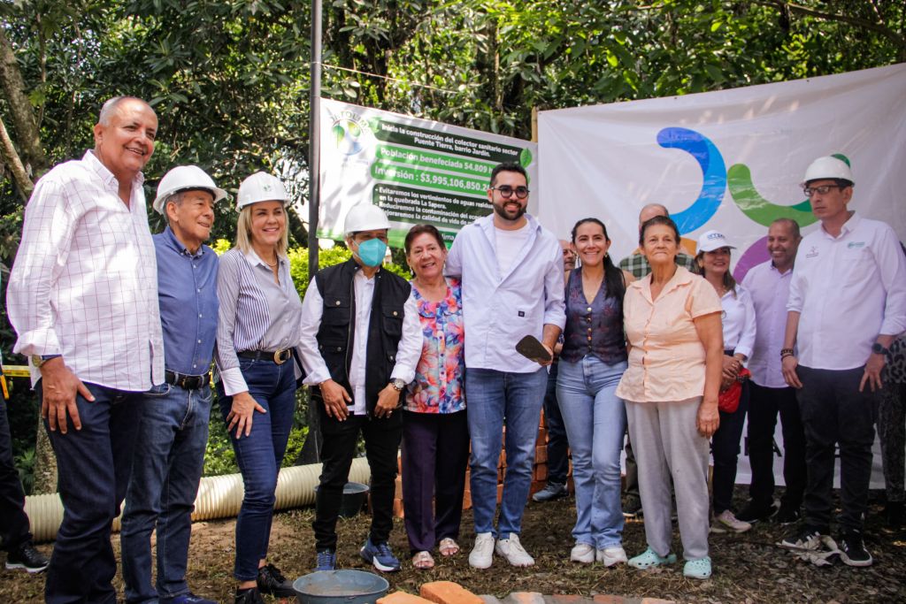 Inició la construcción de colector Puente Tierra en Chaparral