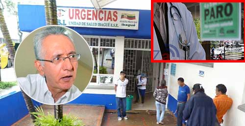 Médicos de la USI alistan paro contra su colega alcalde de Ibagué