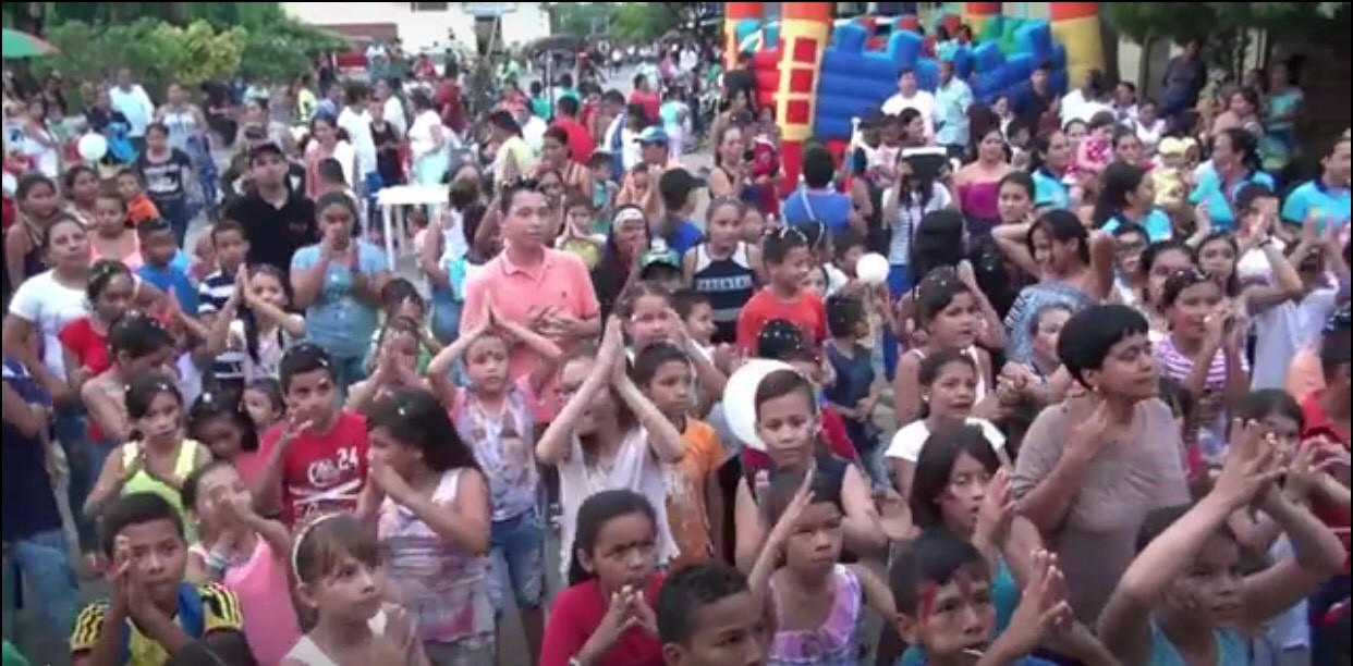 Así celebró la Alcaldía de Saldaña el día del niño