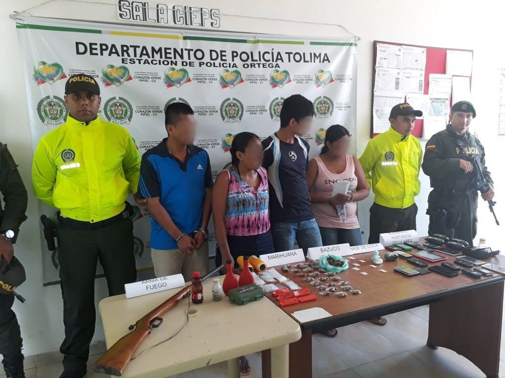 Cayó la “Reina de la Coca” en el sur del Tolima