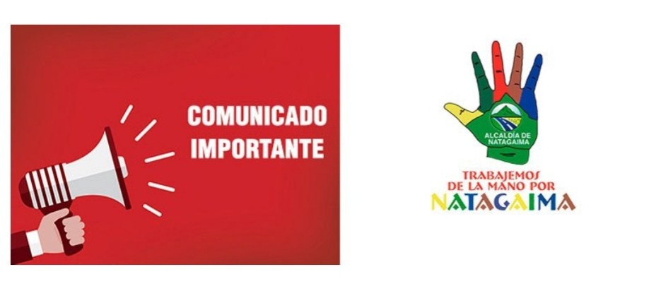 Comunicado oficial para la comunidad del municipio de Natagaima