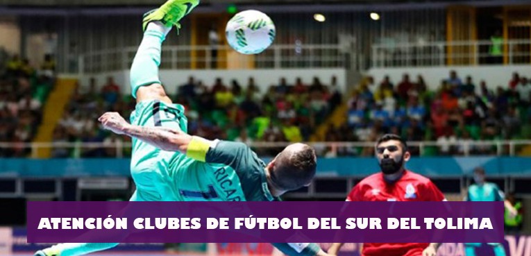 La selección Tolima de fútbol masculino, busca talentos en los municipios del sur