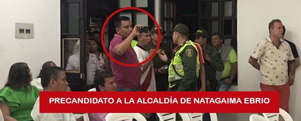 Precandidato a la alcaldía de Natagaima, envuelto en bochornoso acto de ebriedad