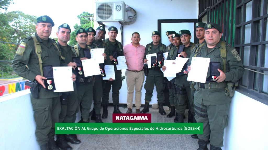 Alcalde de Natagaima, exaltó a Grupo de Operaciones Especiales de Hidrocarburos (GOES-H) de la Policía Nacional