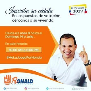 El candidato de Carlos Edward y el contralor del Tolima en Honda