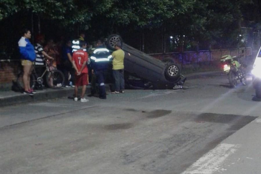 Falta de señalización en la Guabinal, causó grave accidente: contratista tuvo la culpa