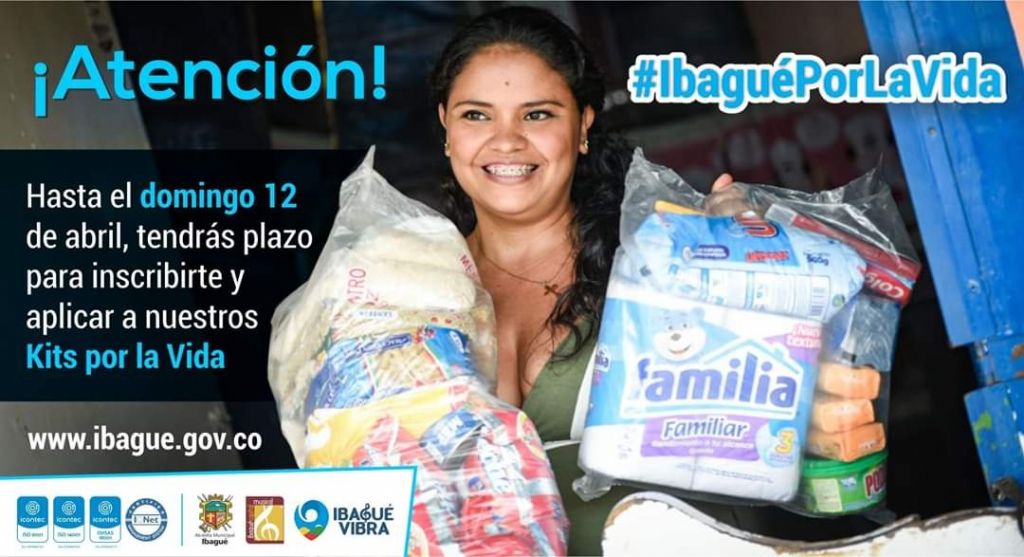 Mañana vence plazo para pedir mercados en alcaldía de Ibagué