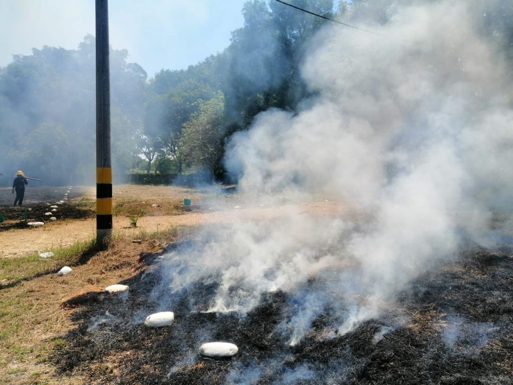 El Tolima se incendia