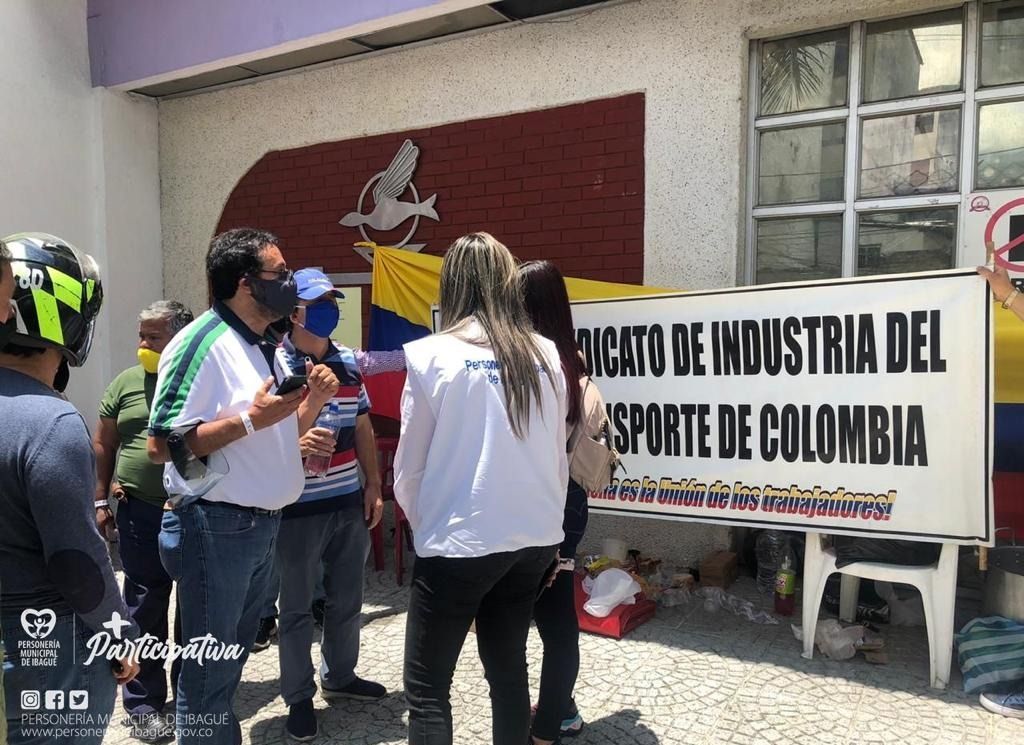 Personería interviene por actos violentos en protesta de Velotax.