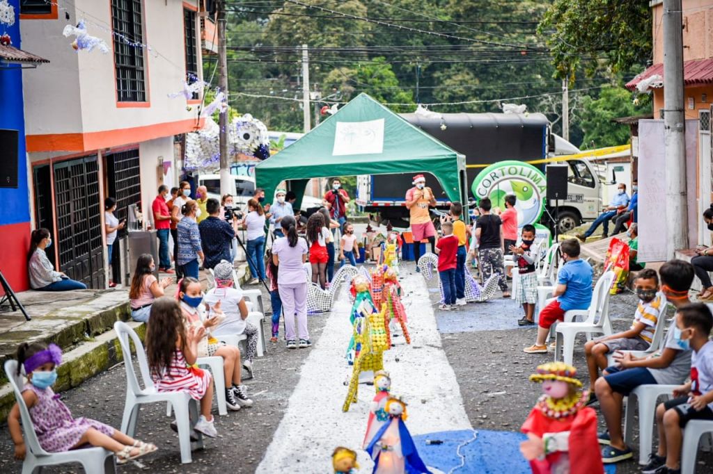 Cortolima terminó maratónico #FestivalDePesebresEcológicos en Ibagué