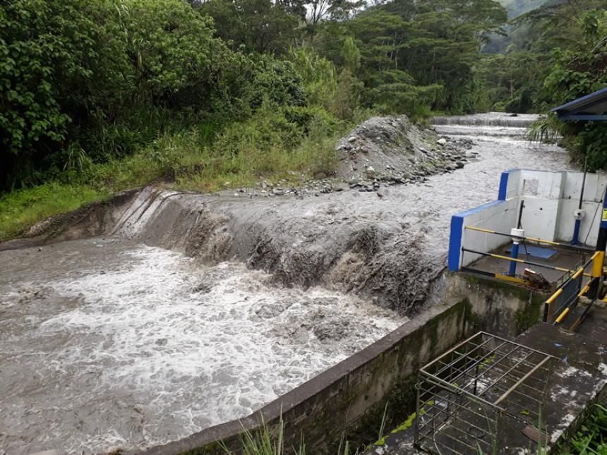 IBAL restringe servicio de agua en todo Ibagué, por fuertes lluvias