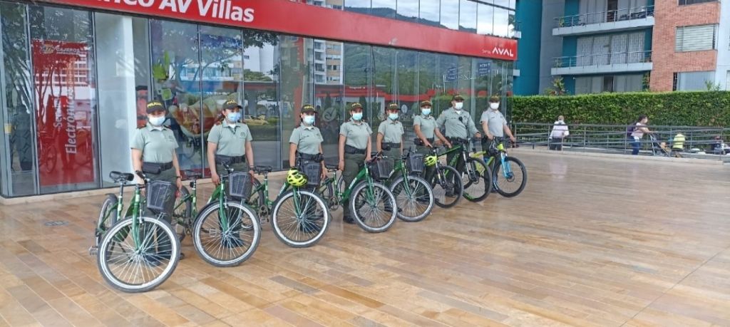 En bicicleta la policía vigilará el comercio de la calle 60 en Ibagué